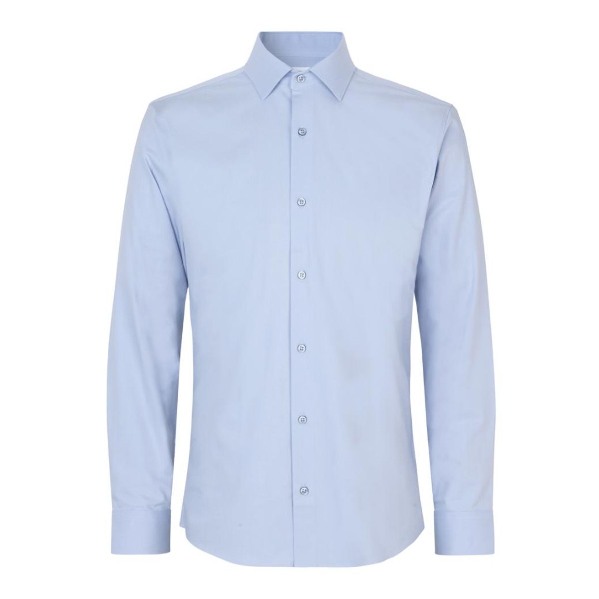 Seven Seas Hybrid Skjorte Slim Fit S51 Light Blue