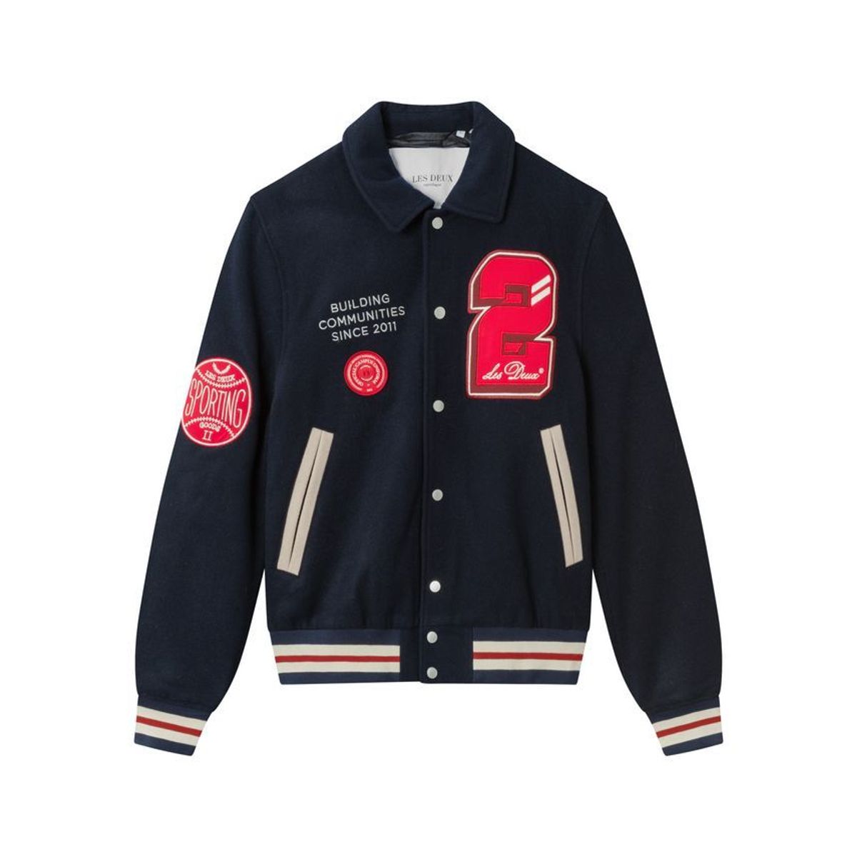 Les Deux Varsity Wool Jacket 2.0