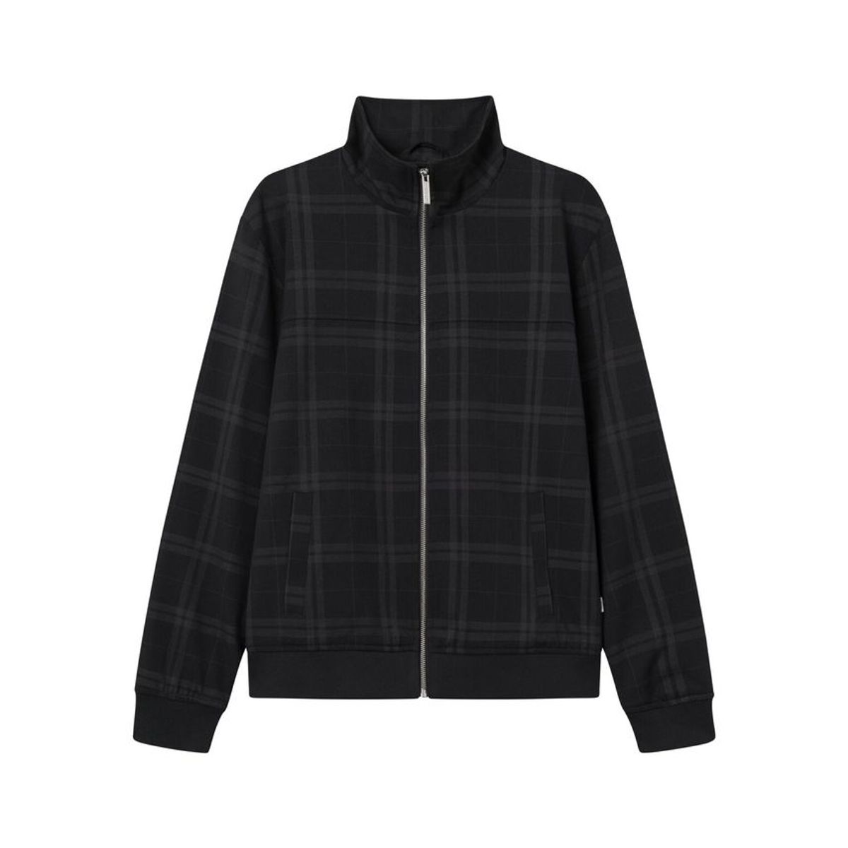 Como Check Harrington Wool Mélange