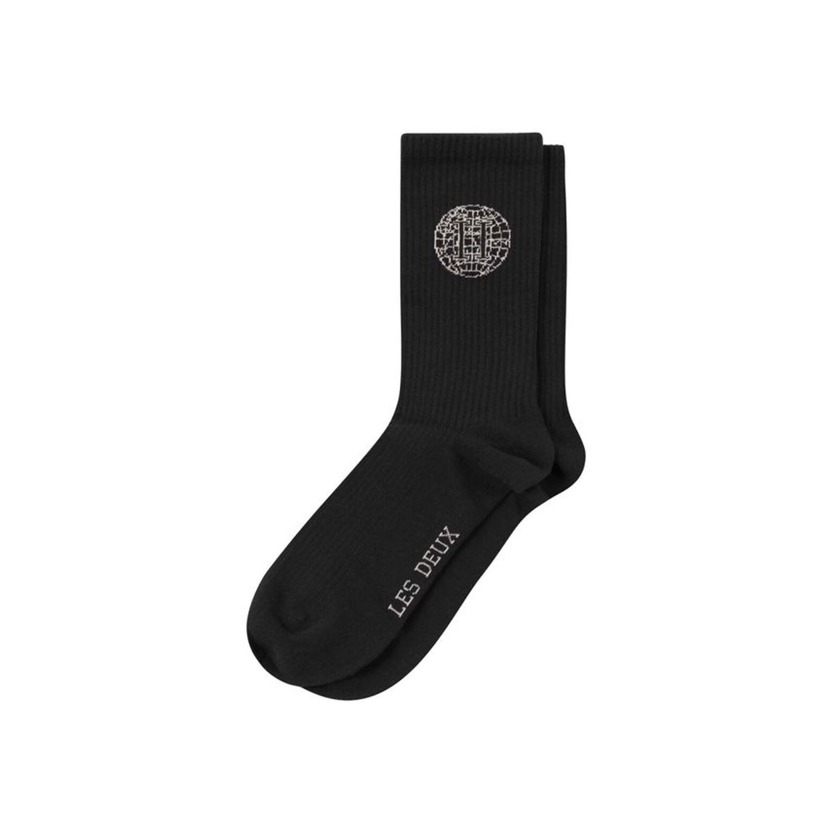 Globe Rib 2-Pack Socks