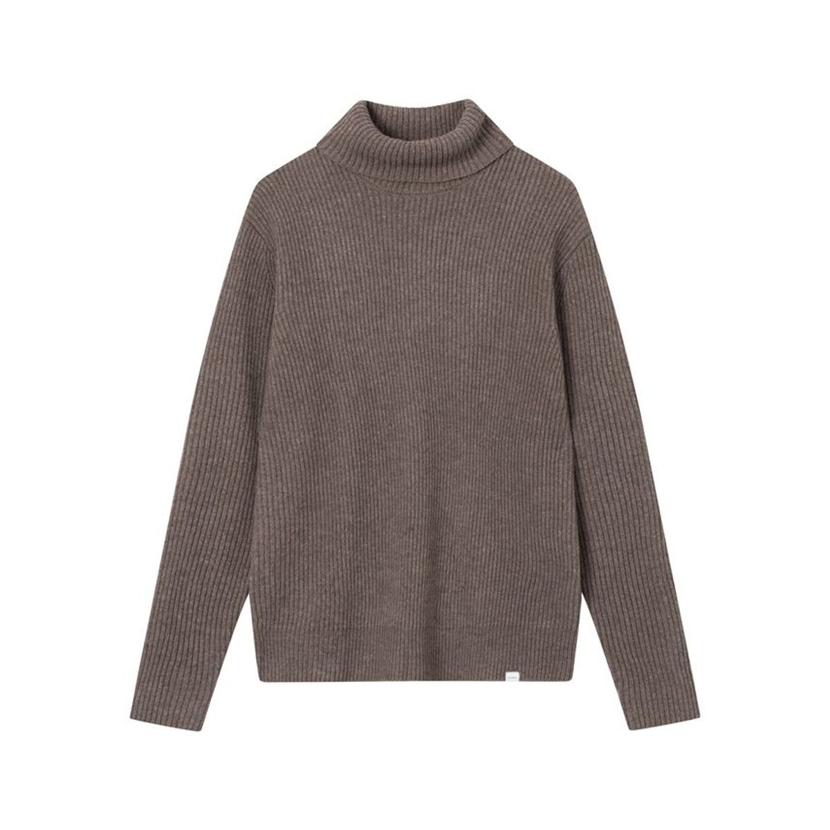 Eddie Wool Rib Rollneck Knit