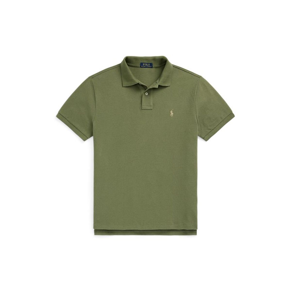 Slim Fit Mesh Polo Shirt