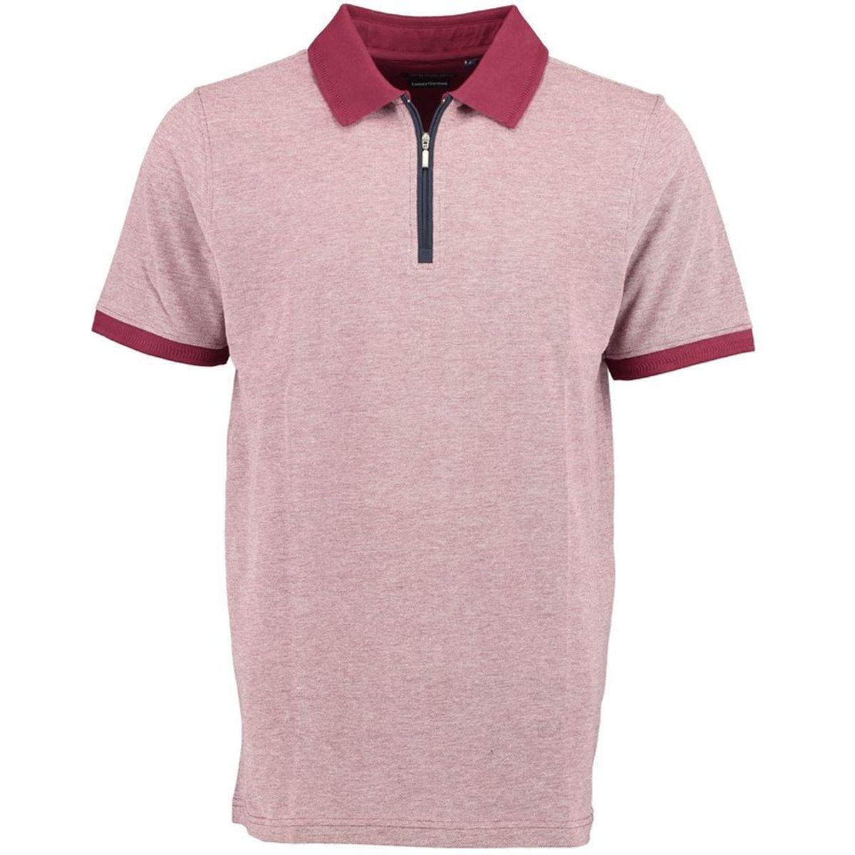 Luxury 2-tone piquet polo