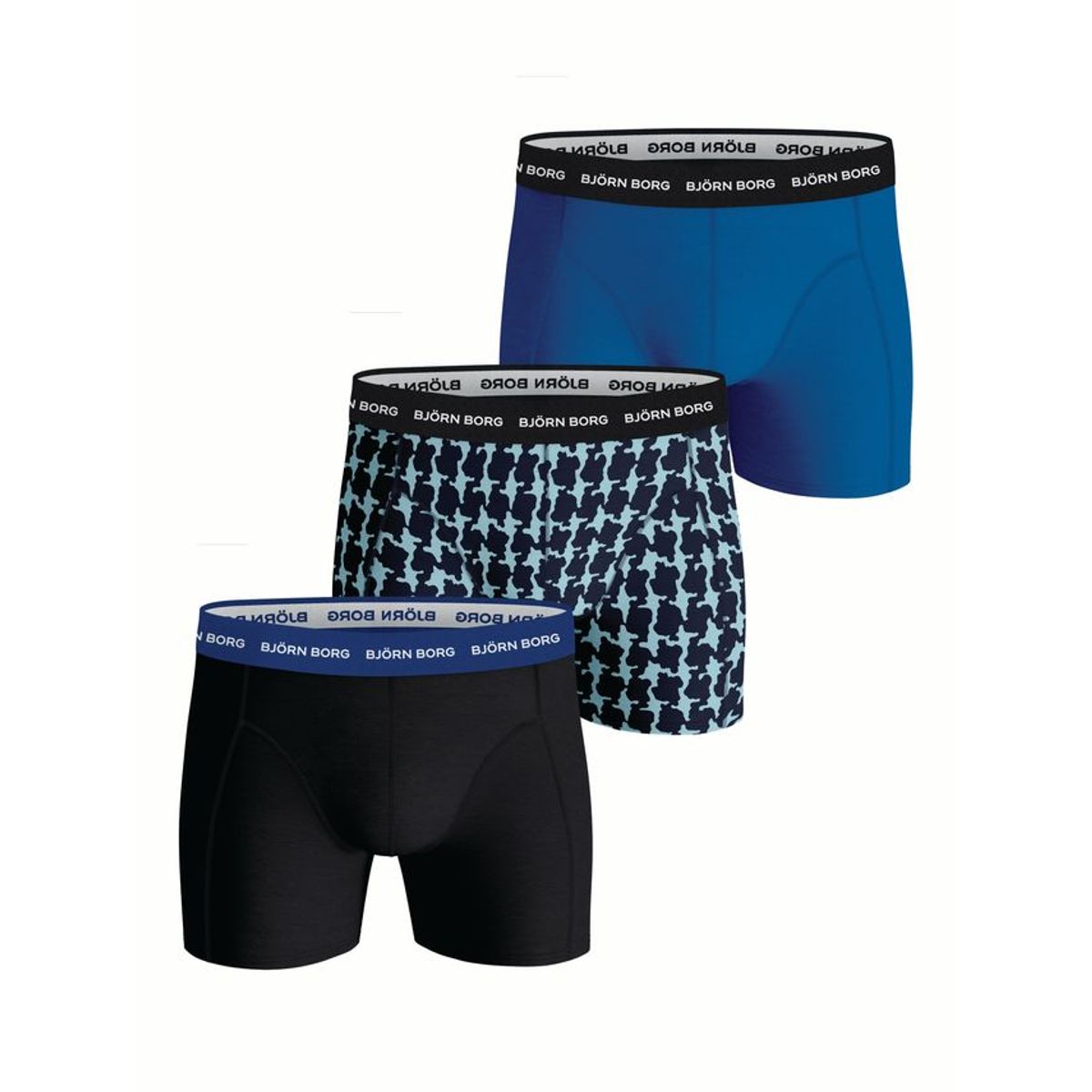 COTTON STRETCH BOXER 3p, MULTIPACK 11