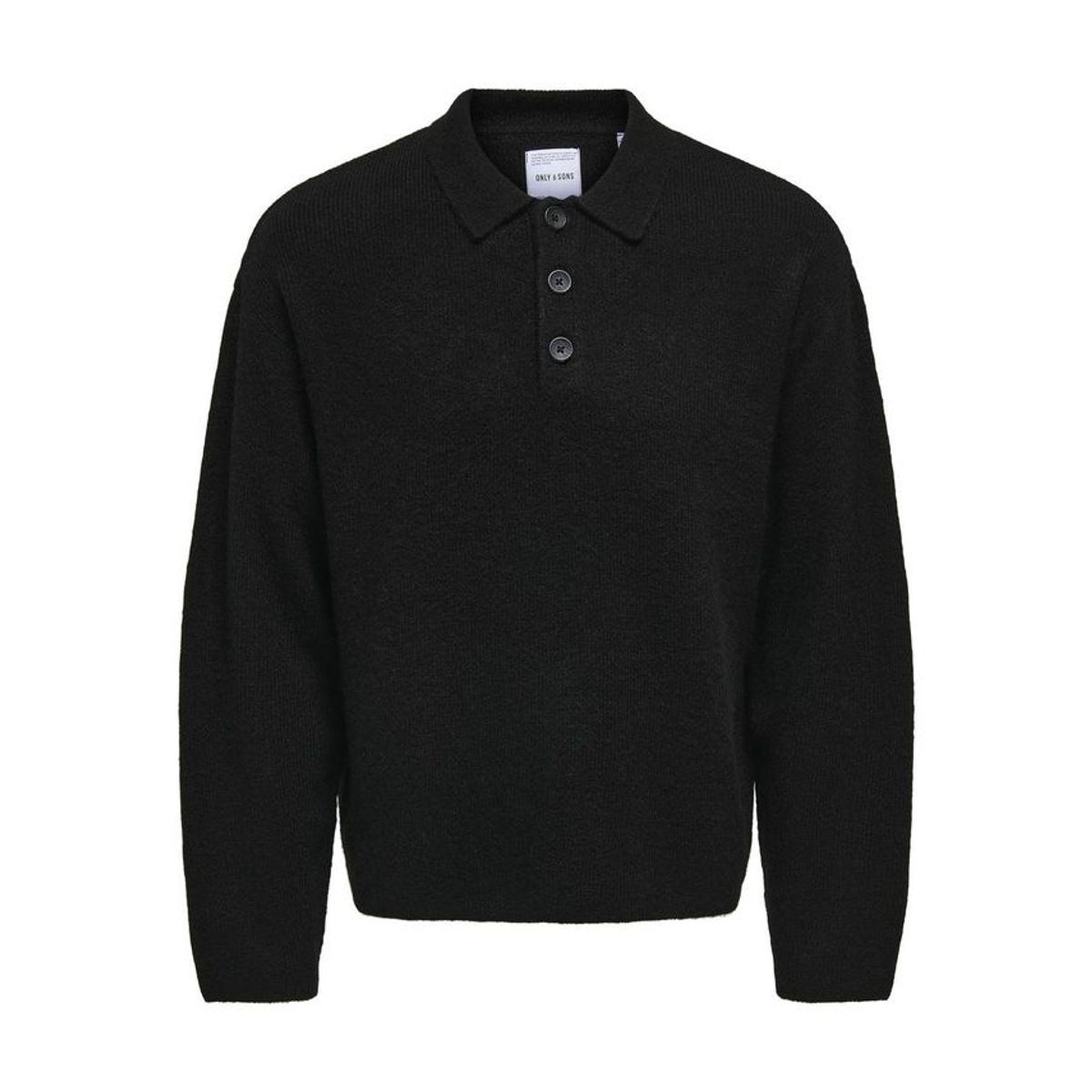 ONSRUSH LIFE DS 7 BUTTON POLO KNIT