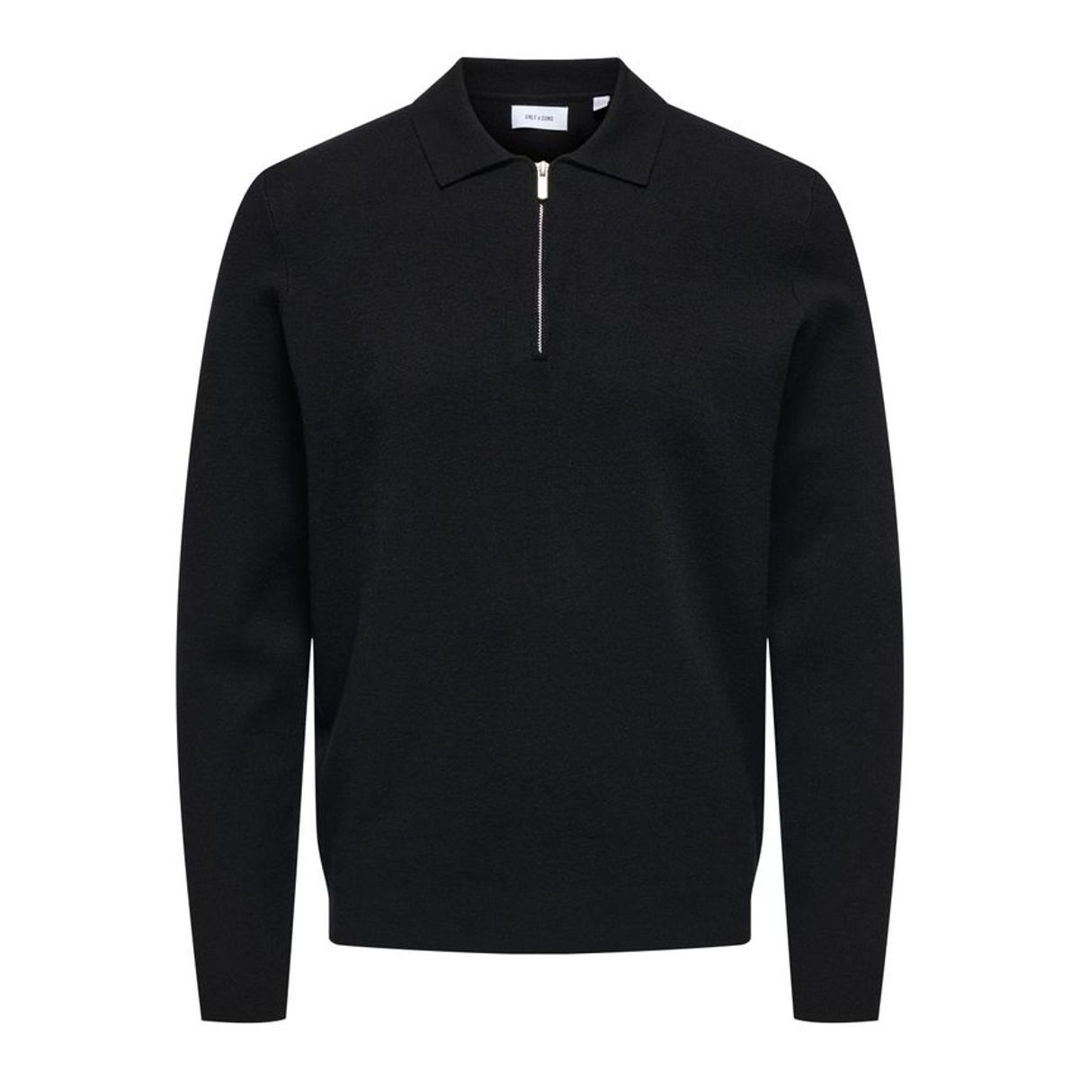 ONSCOOPER REG LS 12 HALF ZIP POLO N