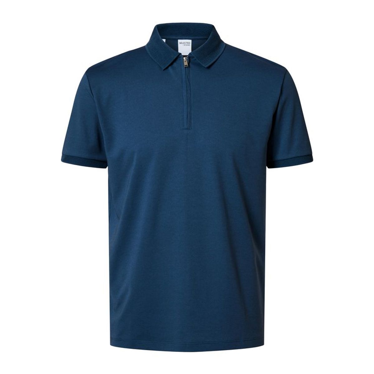 SLHFAVE ZIP SS POLO B