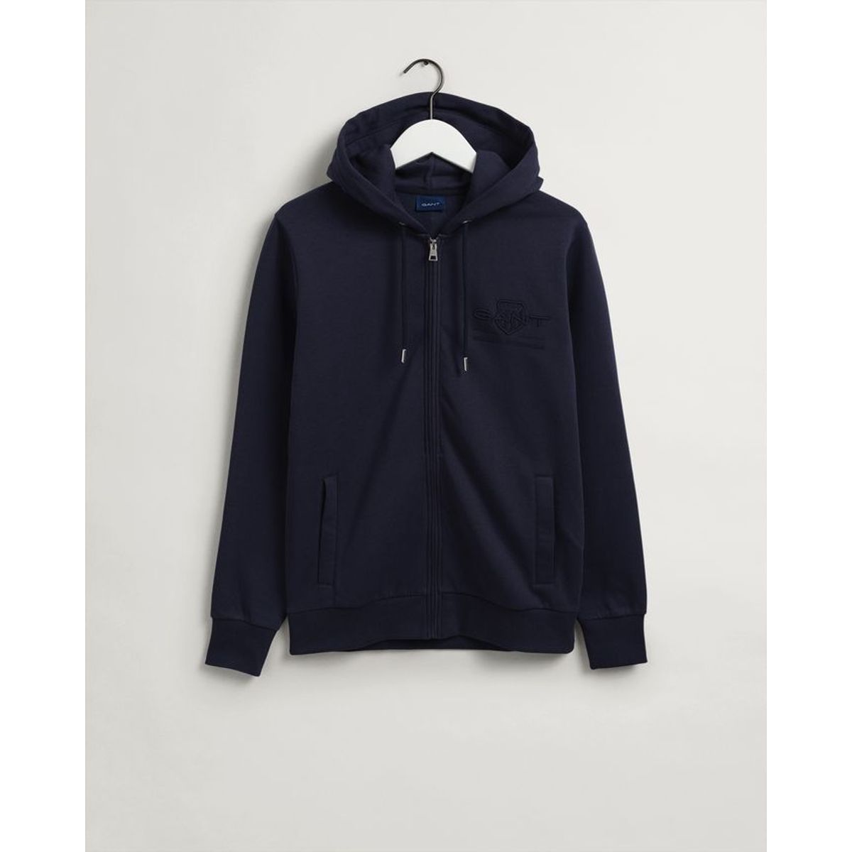 TONAL ARCHIVE SHIELD ZIP HOODIE