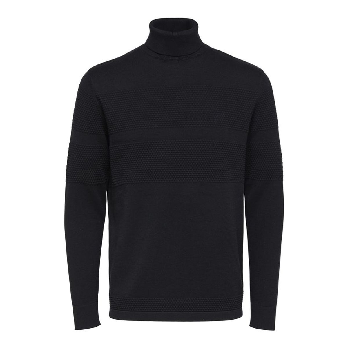 SLHMAINE LS KNIT ROLL NECK W NOOS