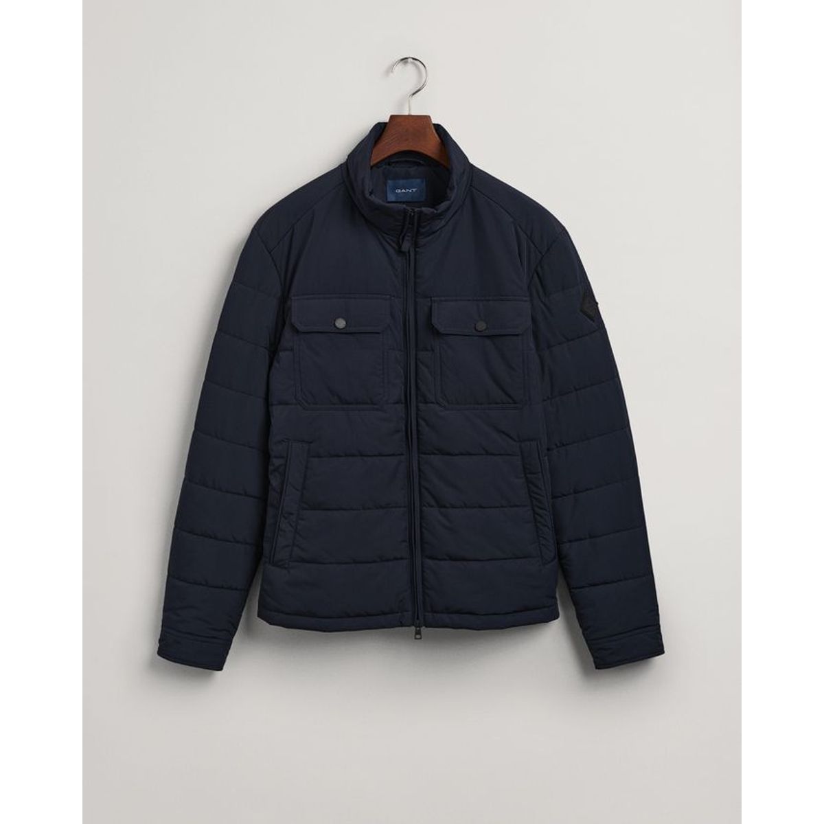 D1. CHANNEL QUILTED WINDCHEATER