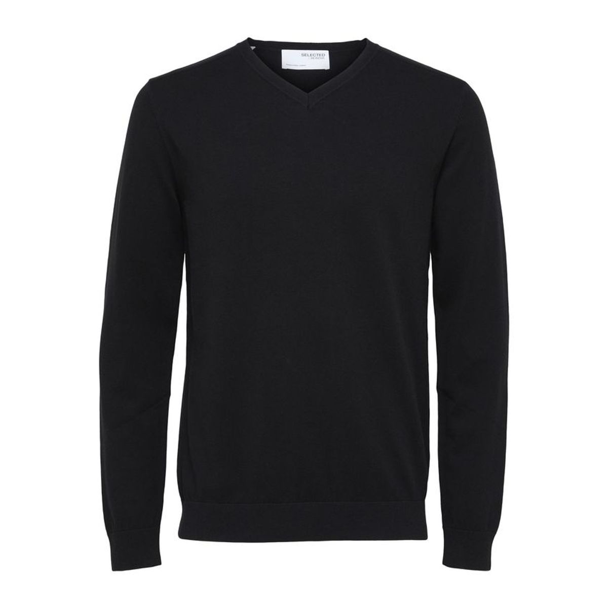 SLHBERG LS KNIT V-NECK B EX