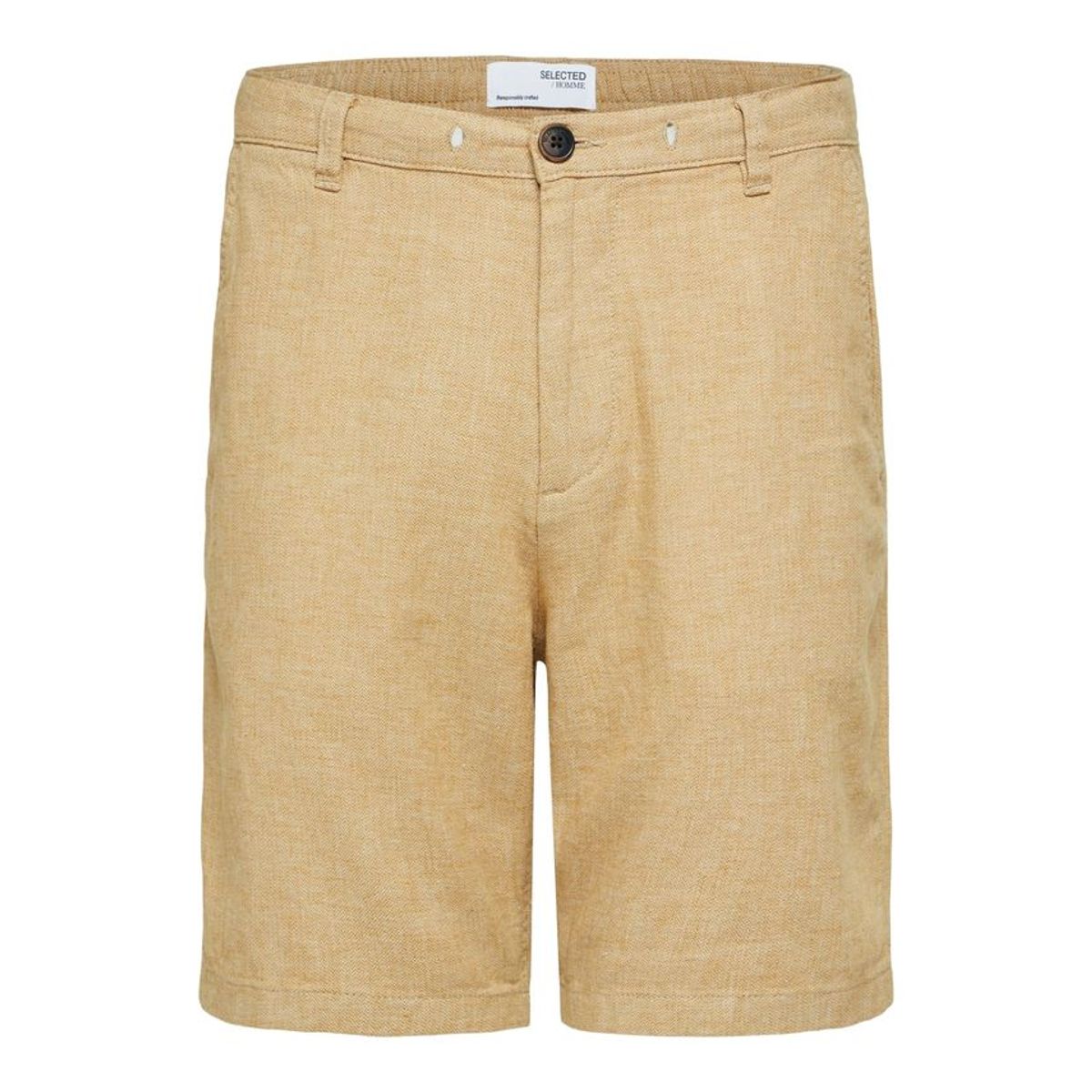 SLHREGULAR-BRODY LINEN SHORTS NOOS