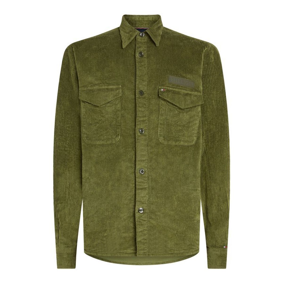 CORDUROY SOLID OVERSHIRT