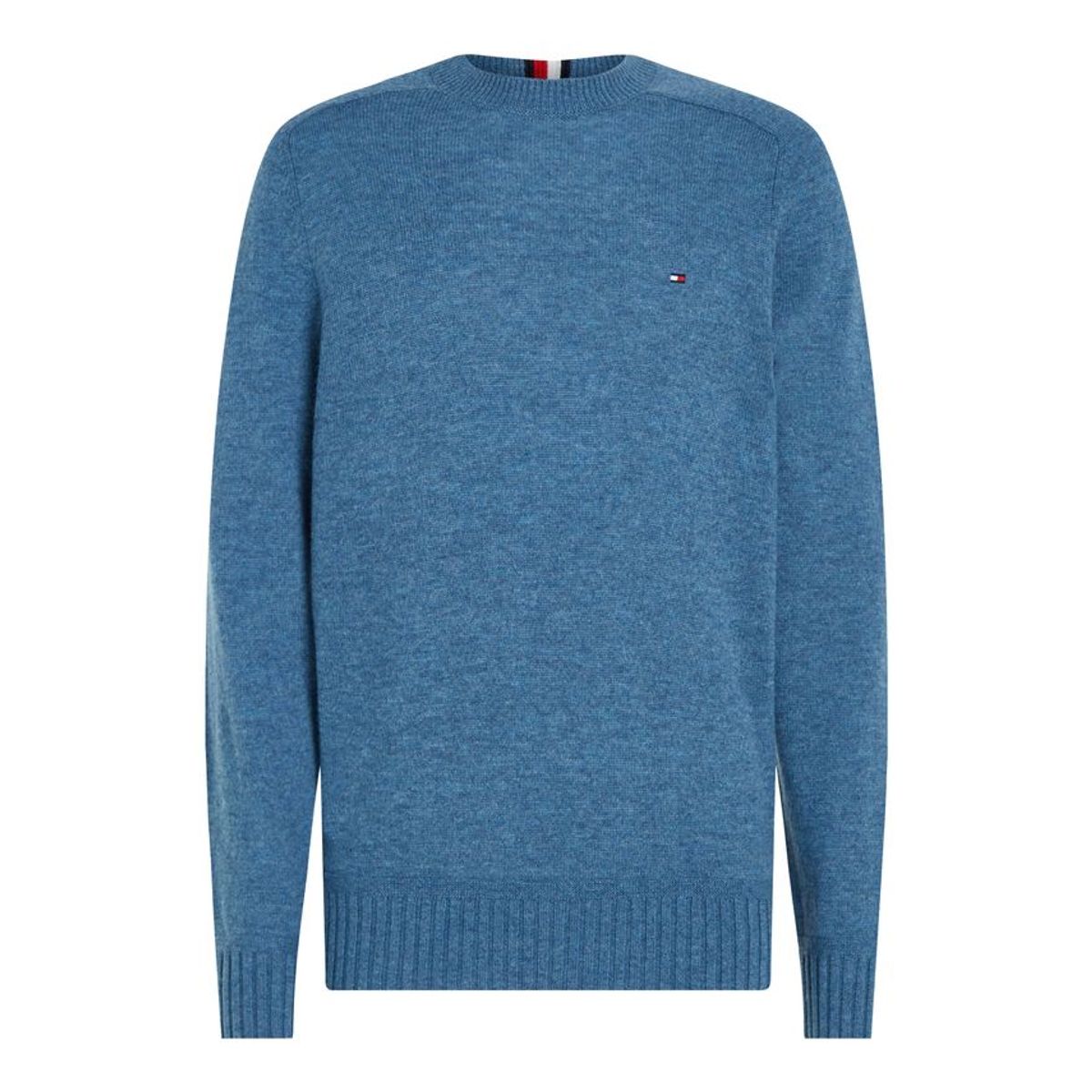 MULTI HTR MERINO CREW NECK