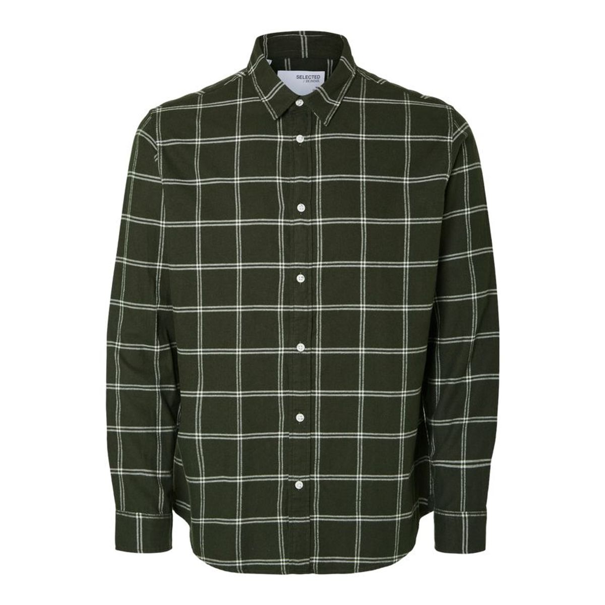 SLHSLIMOWEN-FLANNEL SHIRT LS NOOS