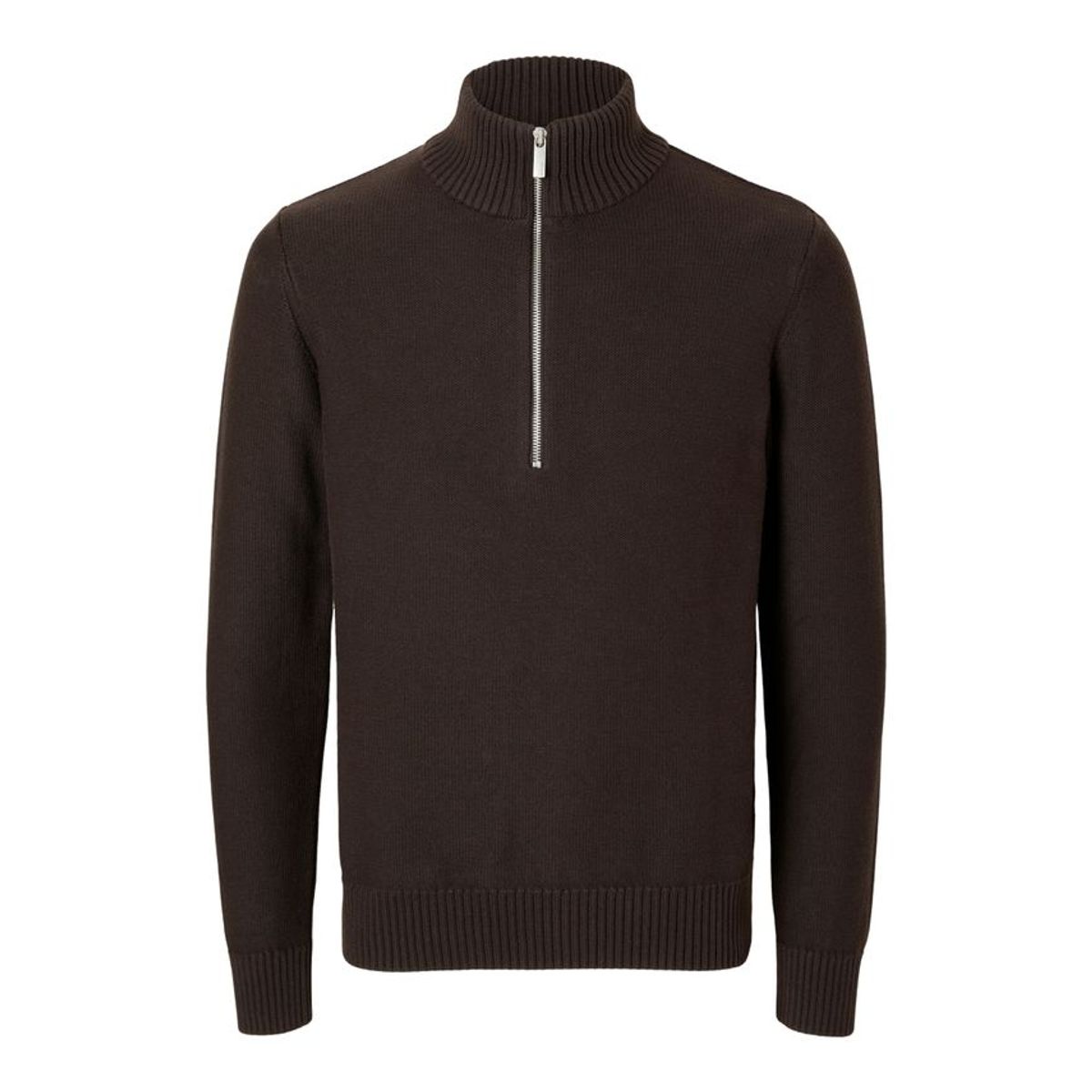 SLHAXEL LS KNIT HALF ZIP