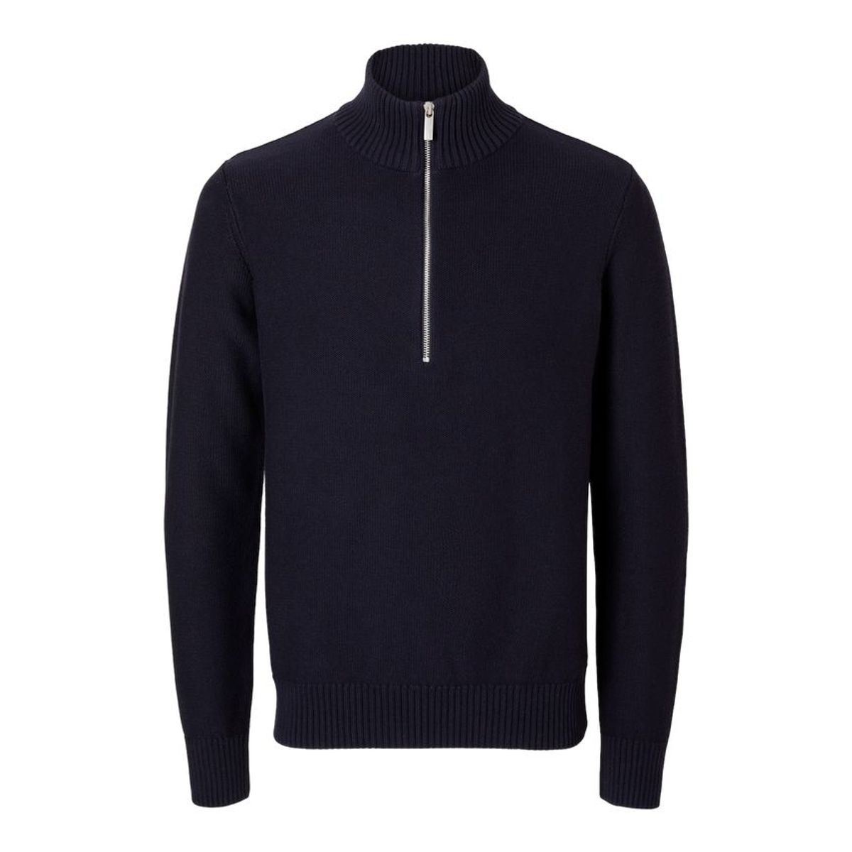 SLHAXEL LS KNIT HALF ZIP