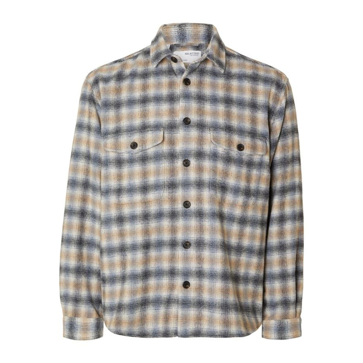 SLHMASON-BAX CHECK OVERSHIRT LS W