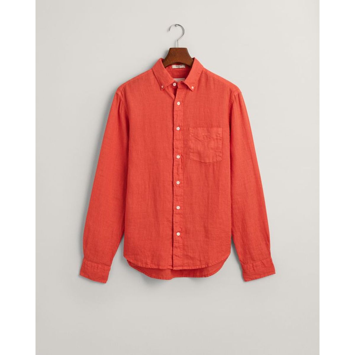 REG GMNT DYED LINEN SHIRT