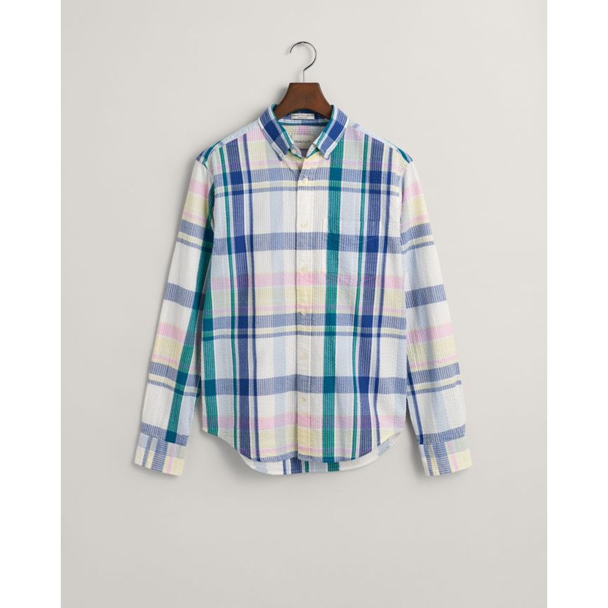 REG SEERSUCKER MADRAS SHIRT