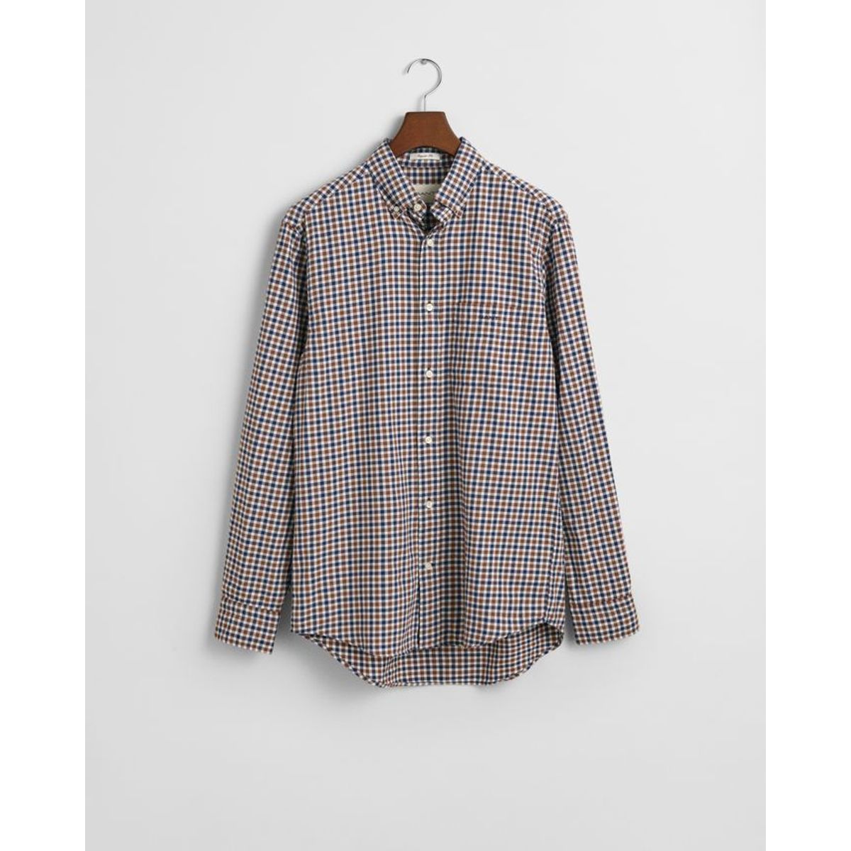 REG LIGHT TWILL GINGHAM SHIRT