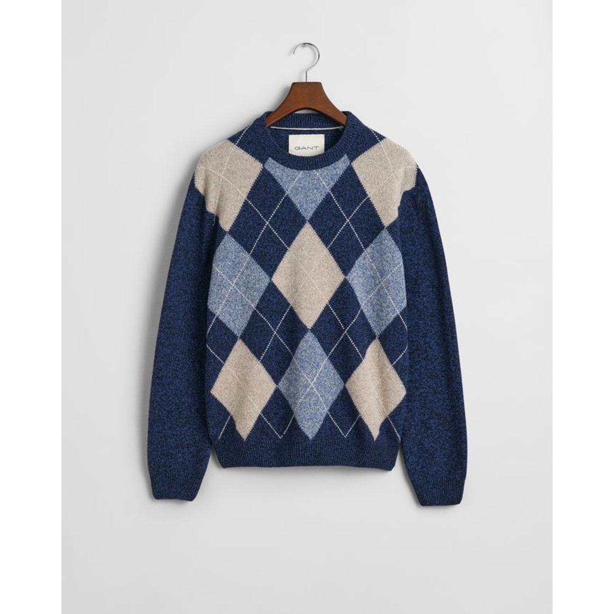 ARGYLE C-NECK