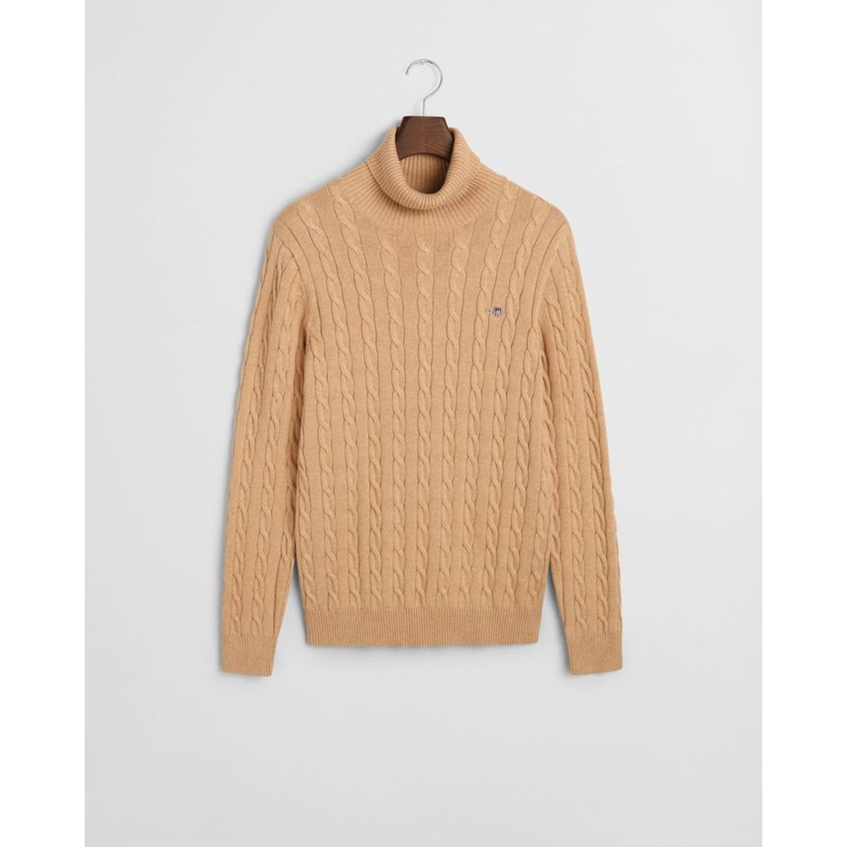 COTTON CABLE TURTLE NECK