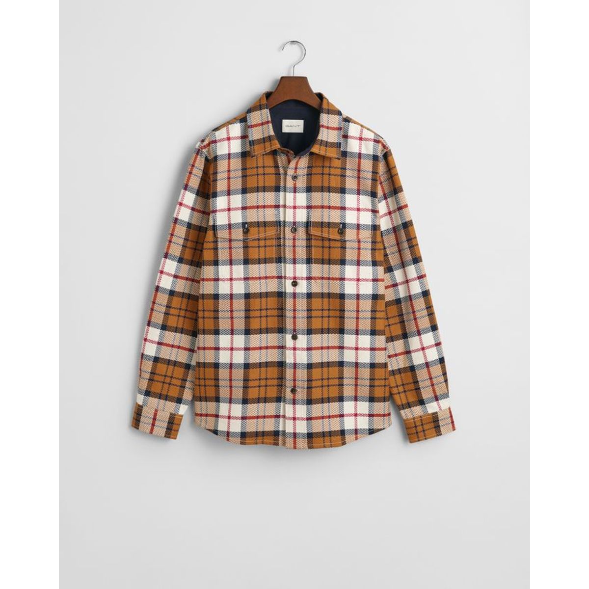 HERRINGBONE CHECK OVERSHIRT