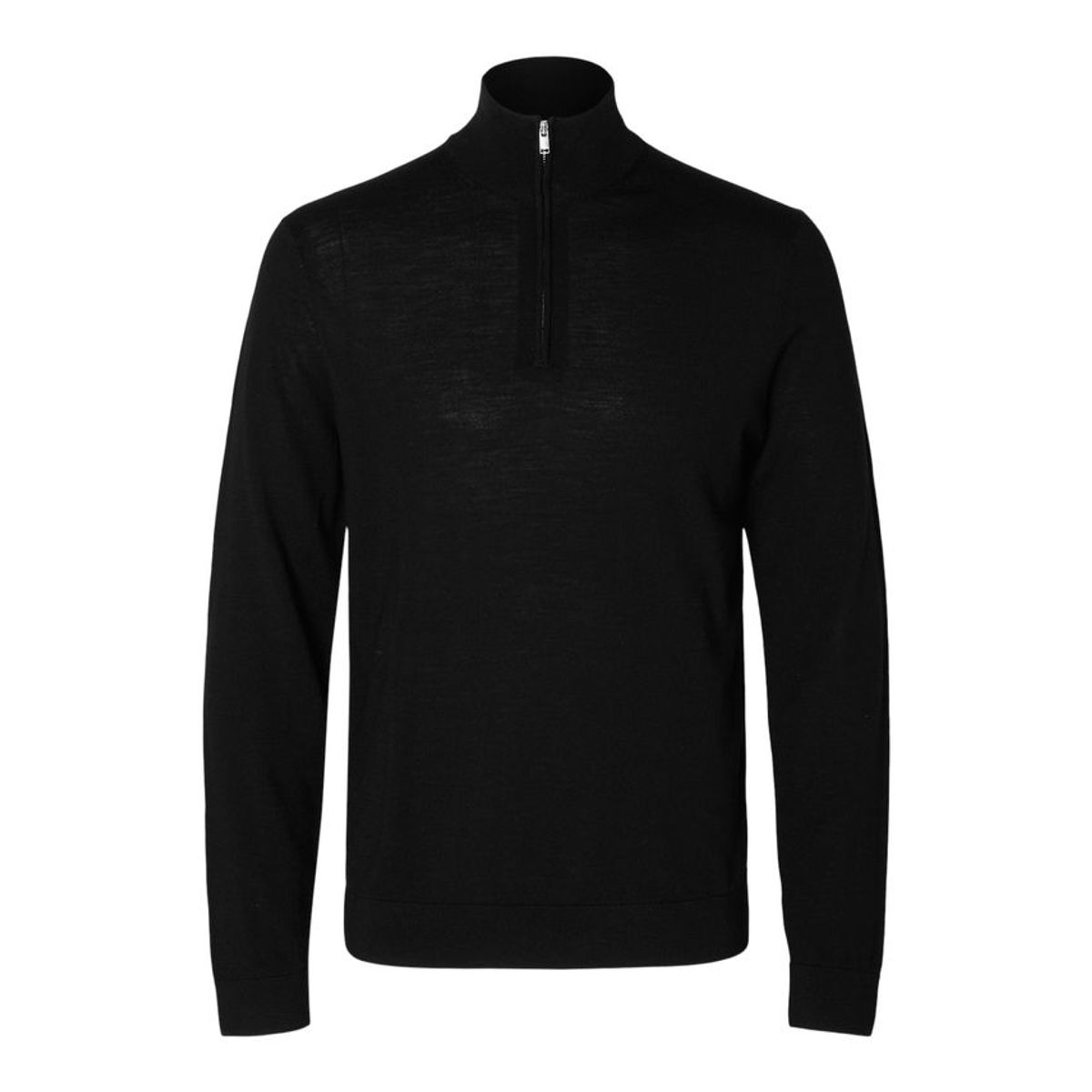 SLHTRAY LS KNIT MERINO HALF ZIP NOO