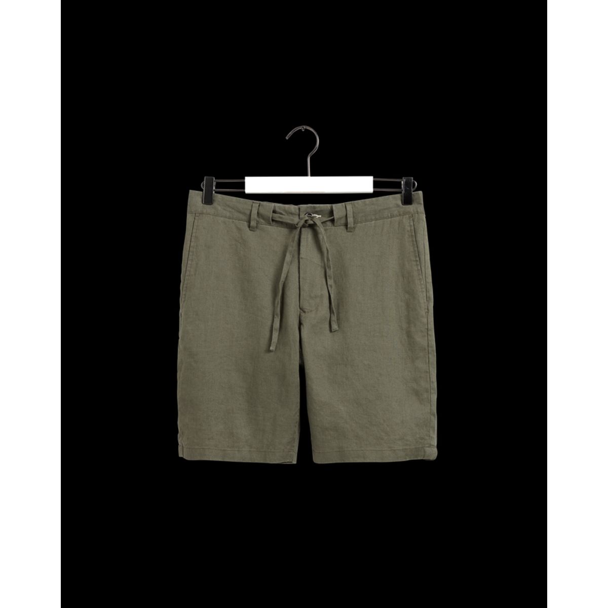 D2. RELAXED LINEN DS SHORTS IN