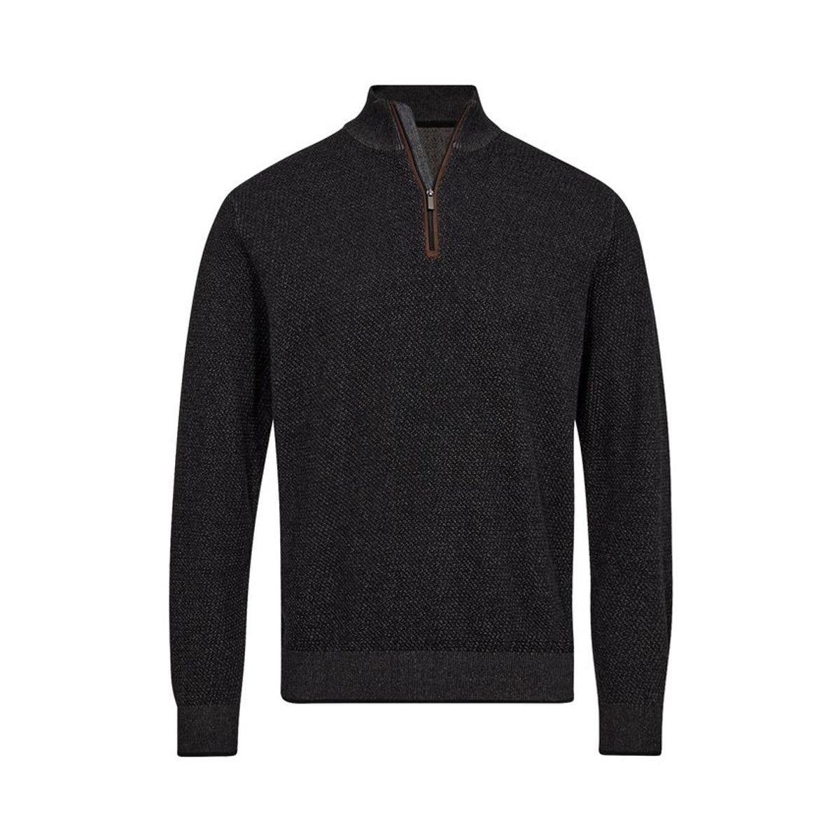 Mens half zip modern fit