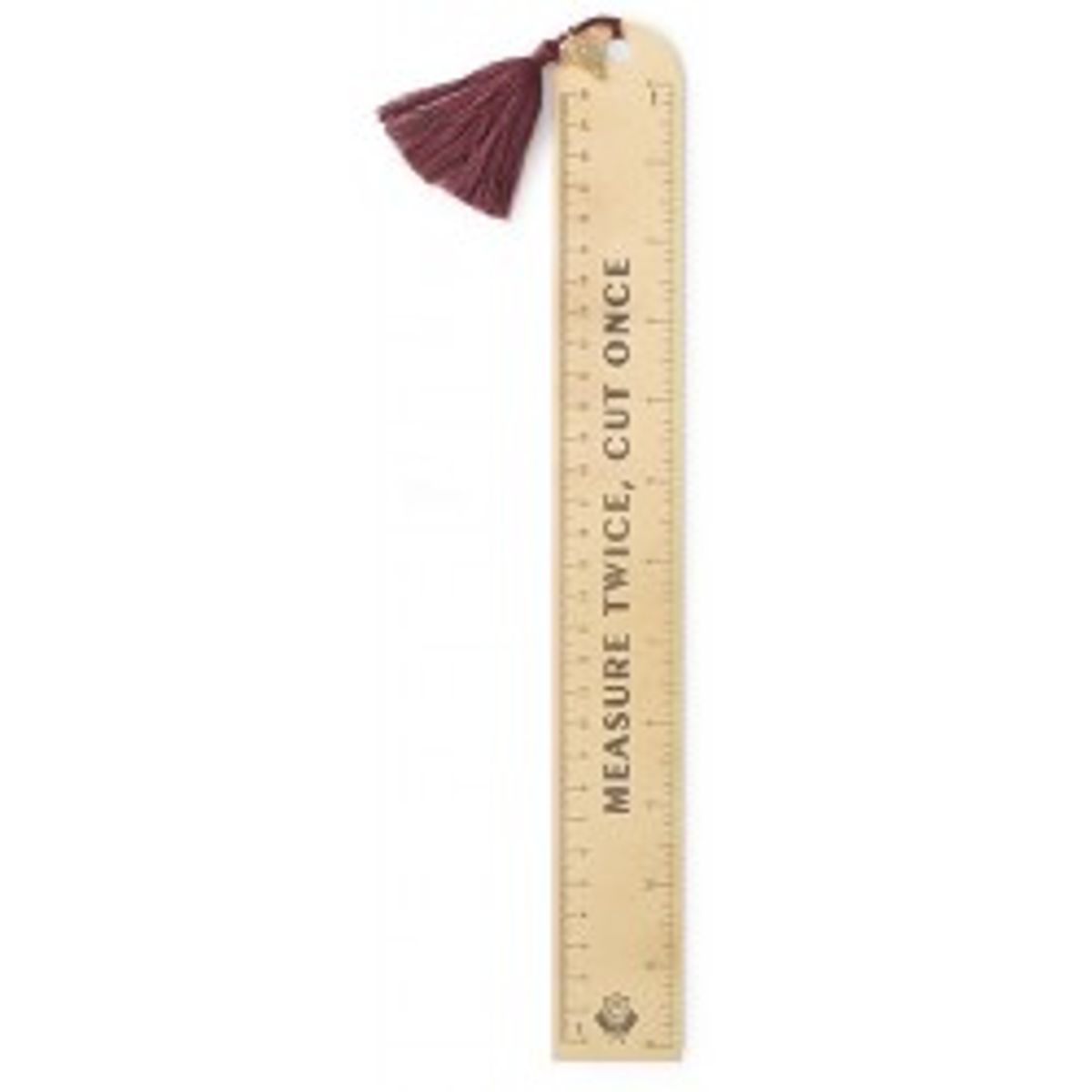 Designworks Ink Ruler Gold Measure - Lineal