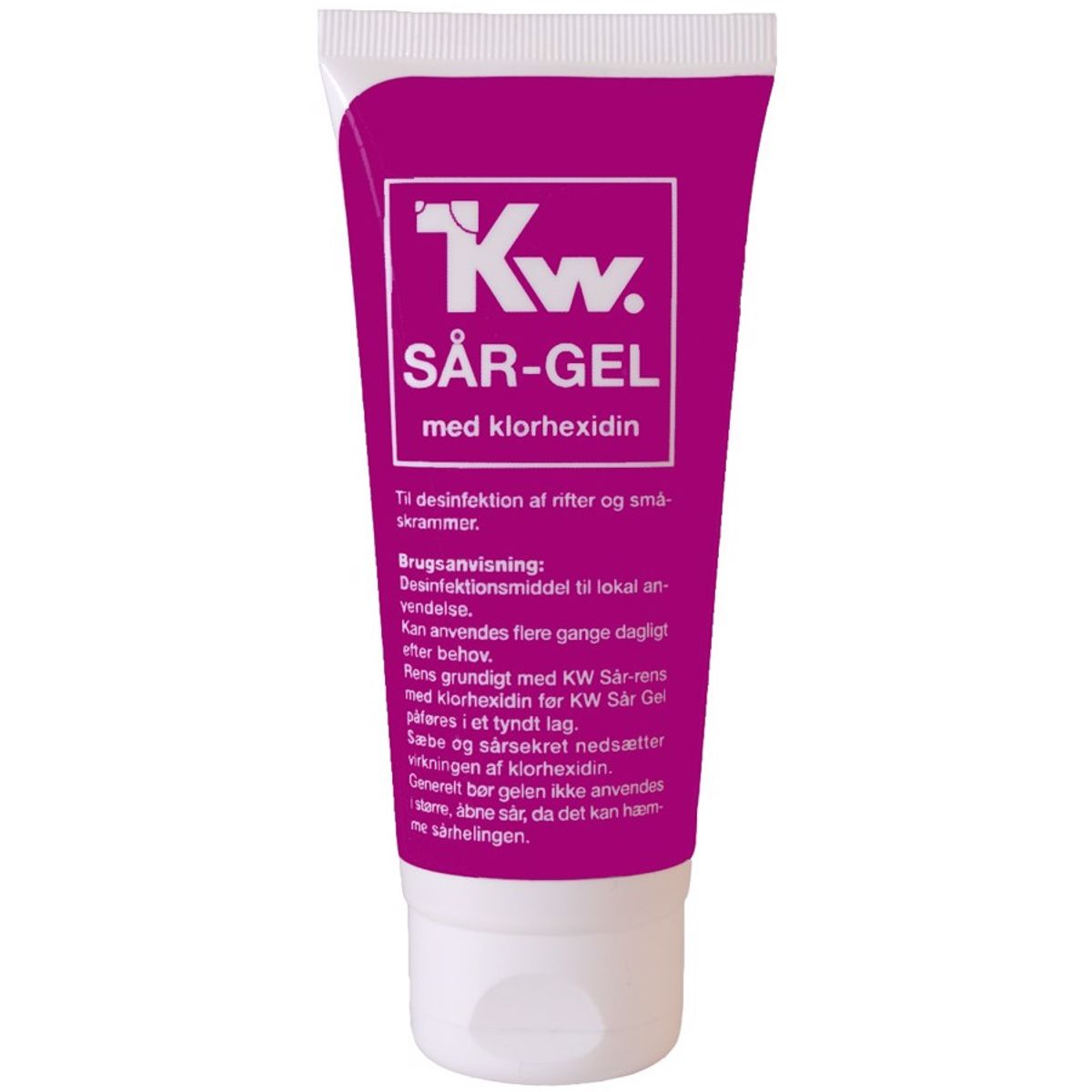 KW Sår Gel med Klorhexidin, 100 ml