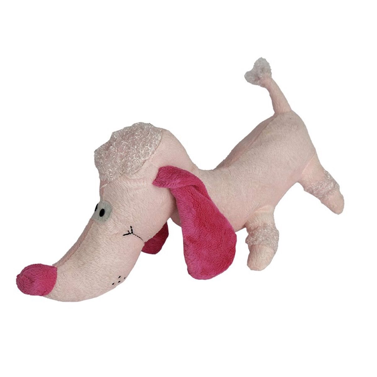 Long Muzzle dog tøjbamse, 32 cm