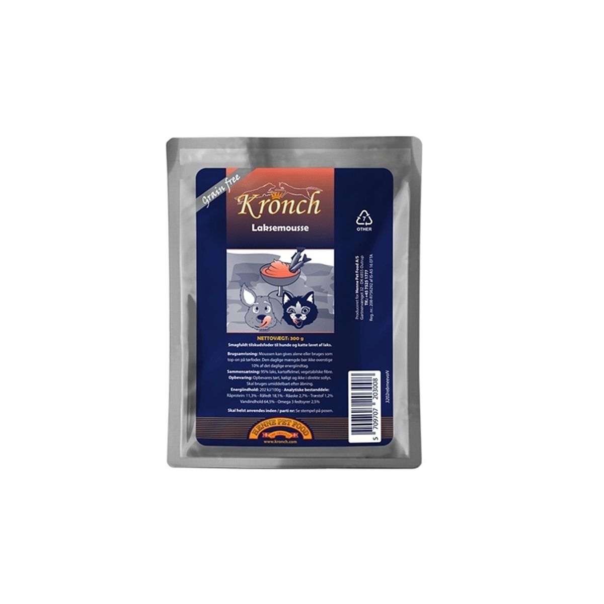 Kronch Lakse Mousse, 100g