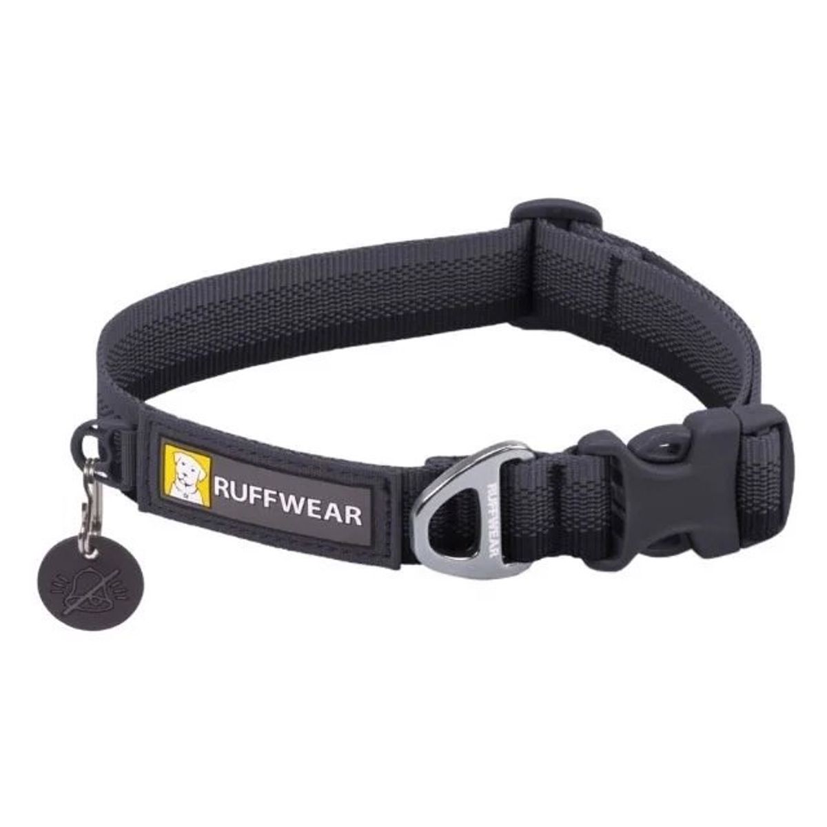 Ruffwear Front Range halsbånd, Basalt Gray, 28 - 36cm