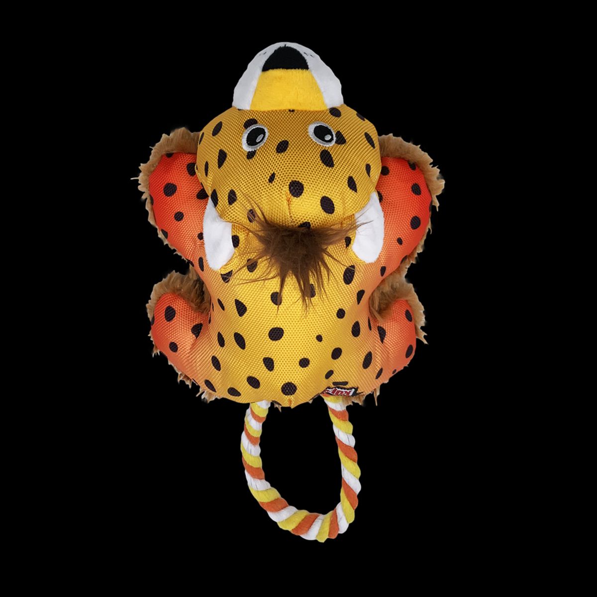 KONG Cozie Tuggz Cheetah, Small/Medium