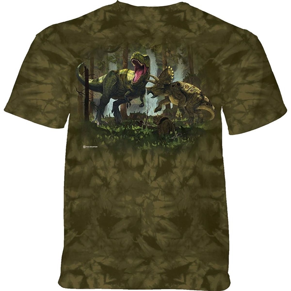 Protection Dino t-shirt, The Mountain adult t-shirt, small