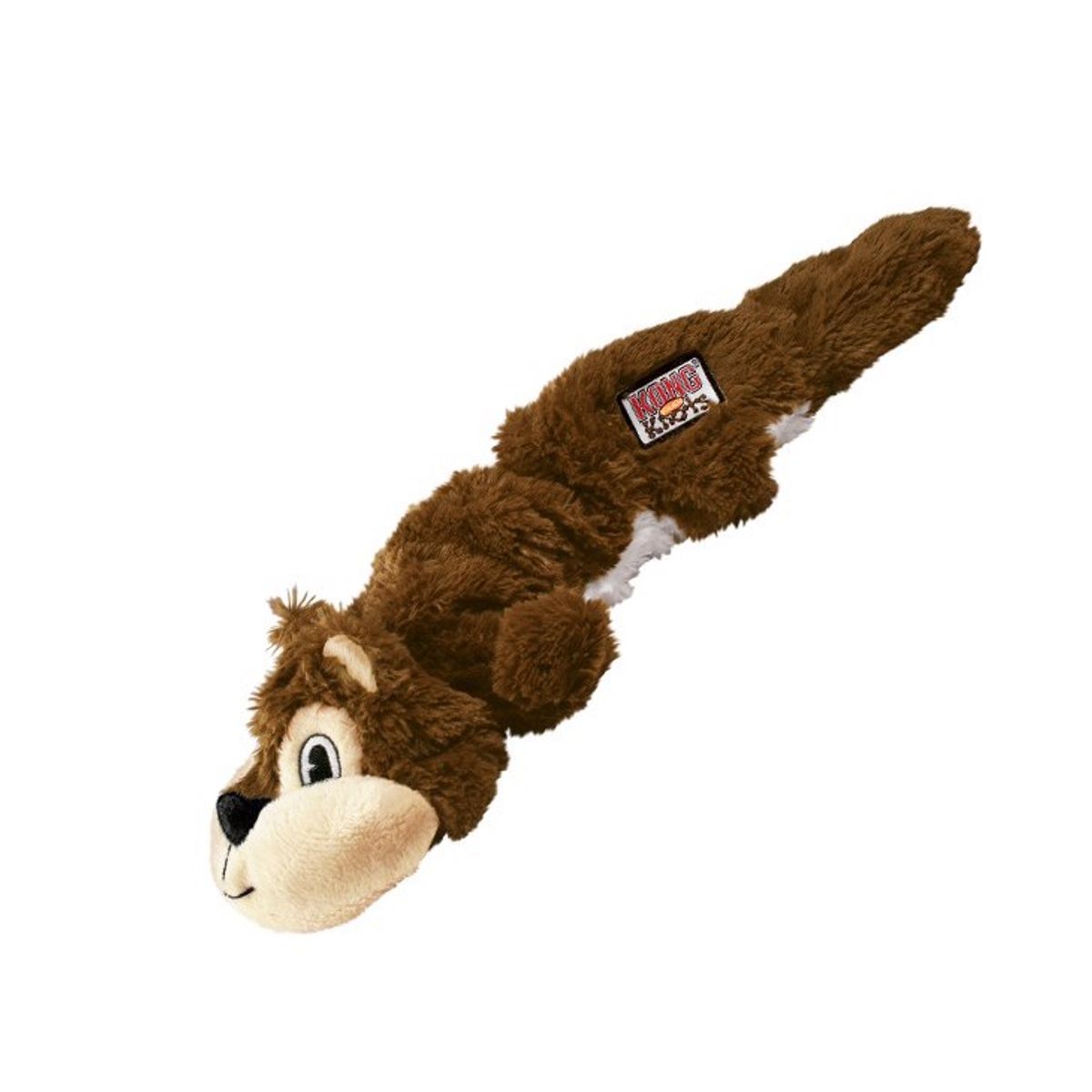 KONG Scrunch Knots Squirrel, Medium/Large