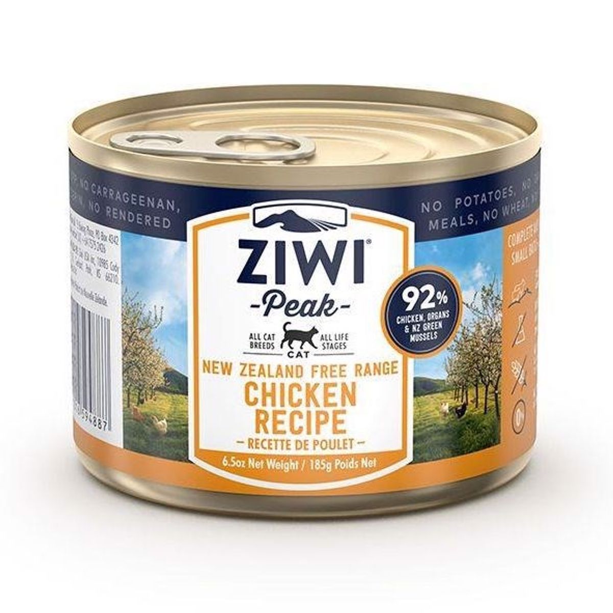 ZiwiPeak Cat dåsemad Chicken, 185g