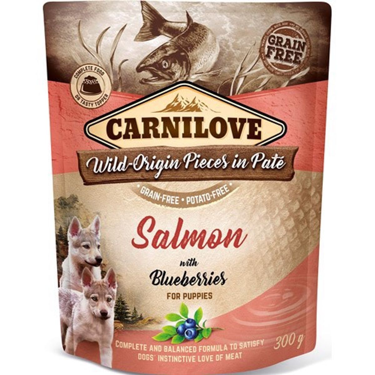 Carnilove Pouch Pate med Laks, 300g