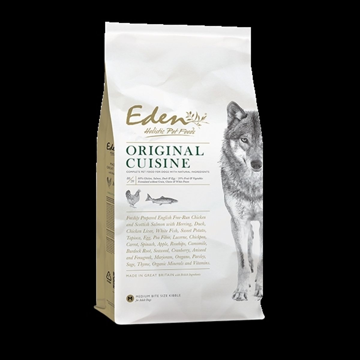 Eden Dry Original Cuisine, Medium, 6 kg - KORT DATO