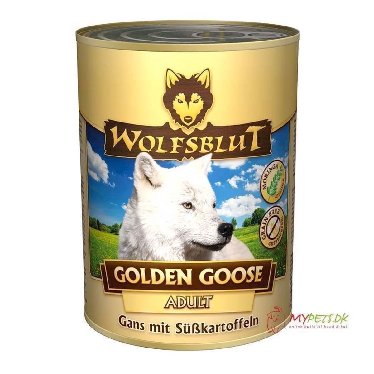 WolfsBlut Golden Goose Adult dåsemad, 395 gr.