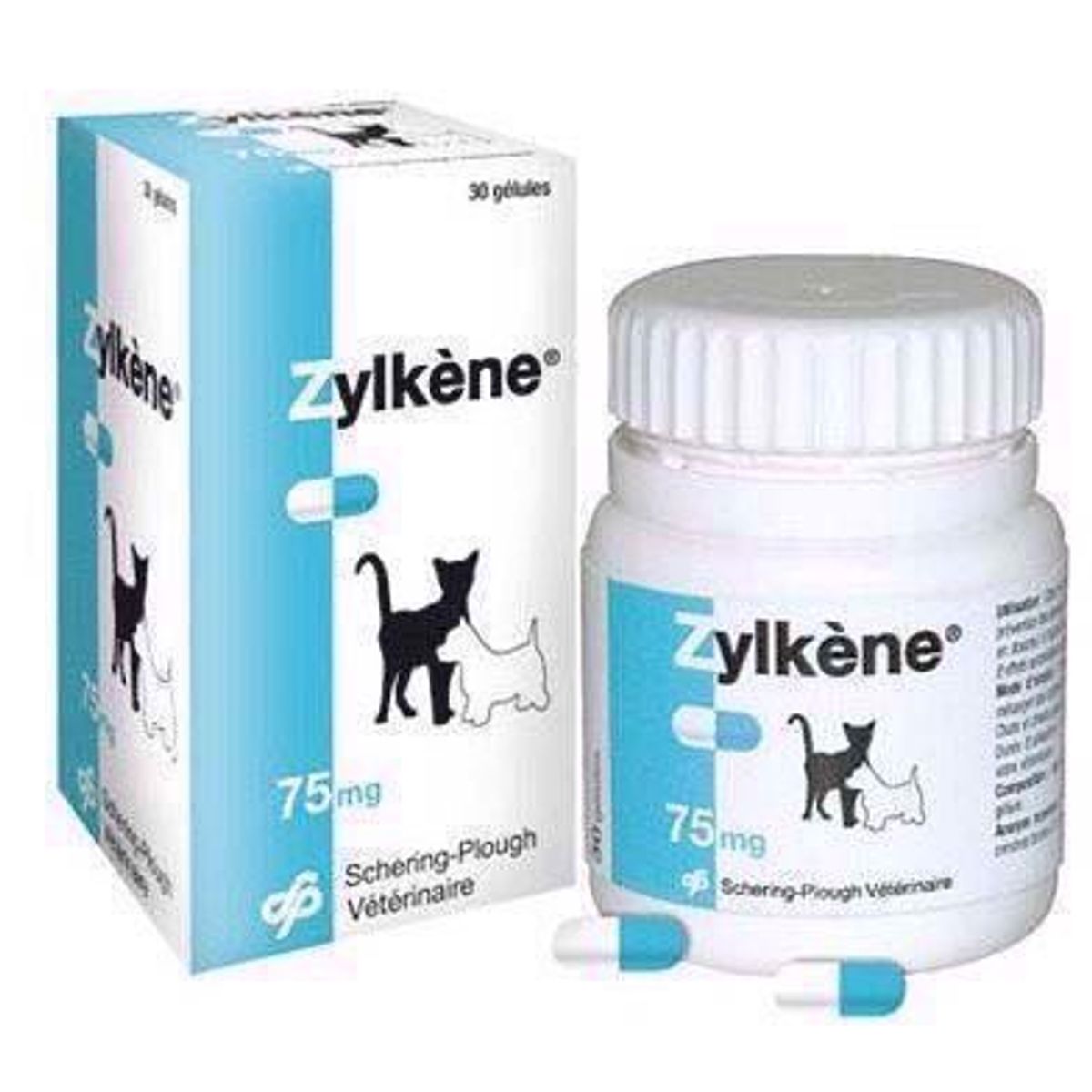 ZylkÃ¨ne, tilskud til hund og kat ved uro og utryghed, 75 mg