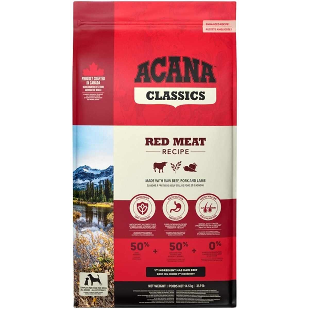 Acana Red Meat Recipé, 9.7 kg