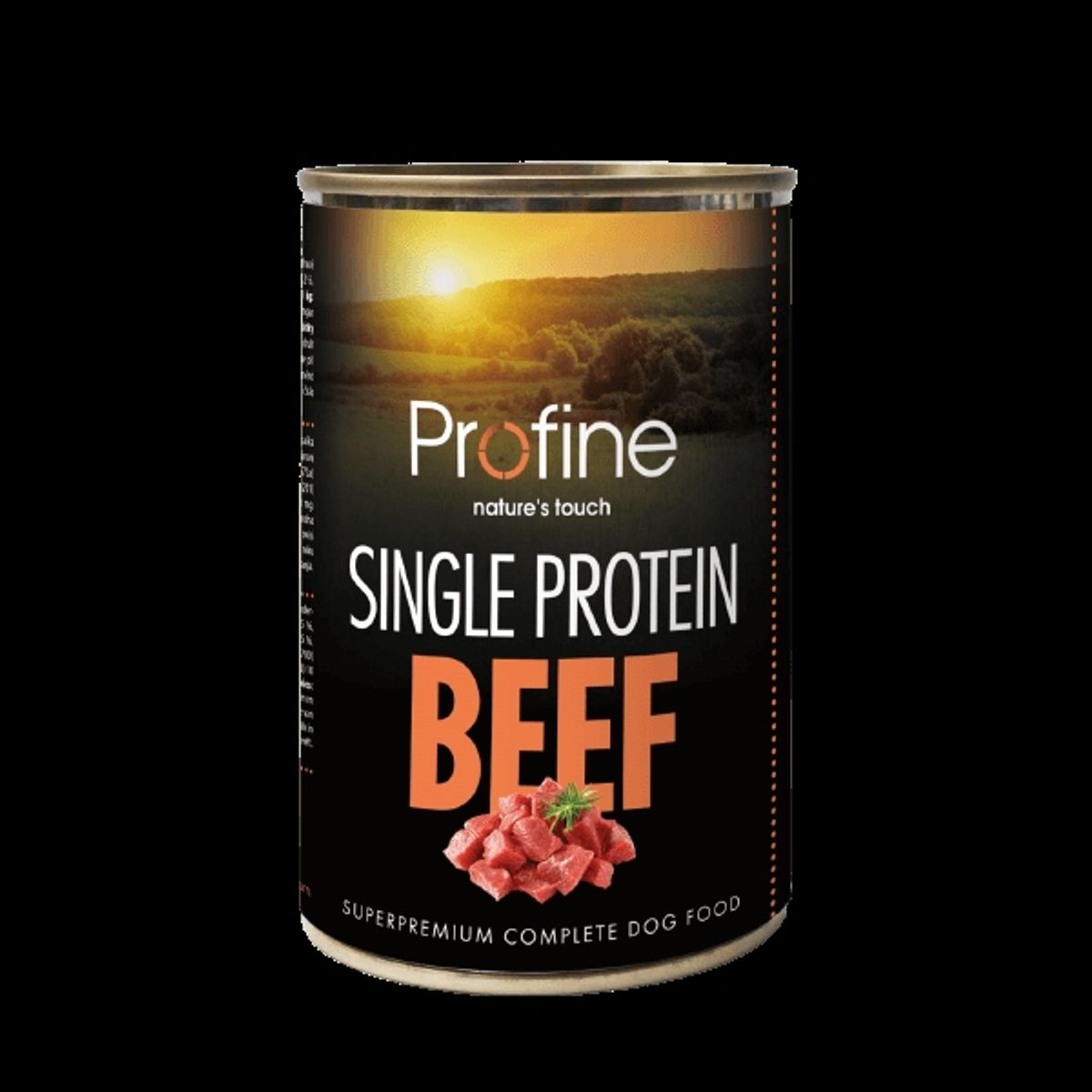 Profine Single Protein Beef dåsemad, 400g - KORT DATO