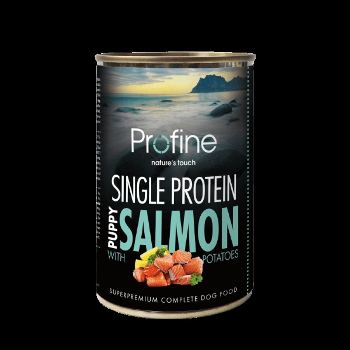 Profine Single Protein Puppy Salmon dåsemad, 400g - SUPER TILBUD