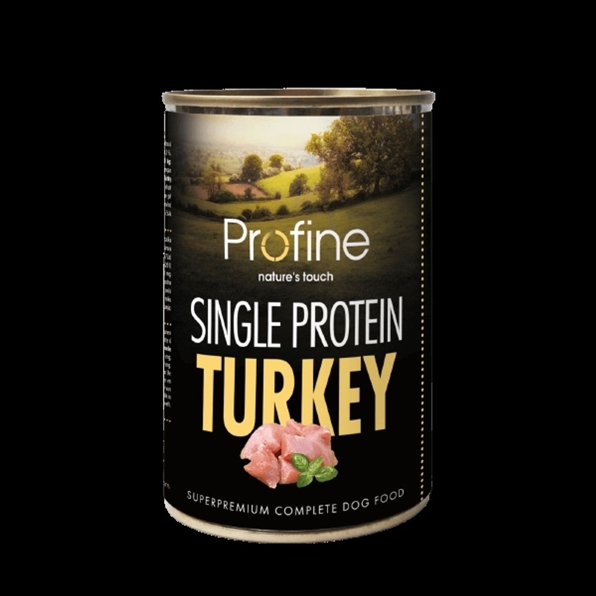 Profine Single Protein Turkey dåsemad, 400g - KORT DATO