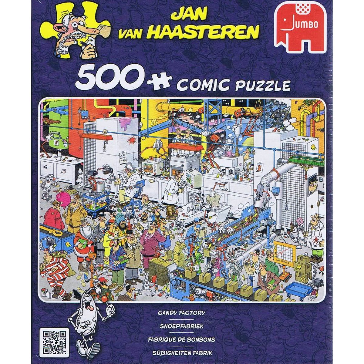 Jan van Haasteren: Slikfabrikken - 500 brikker