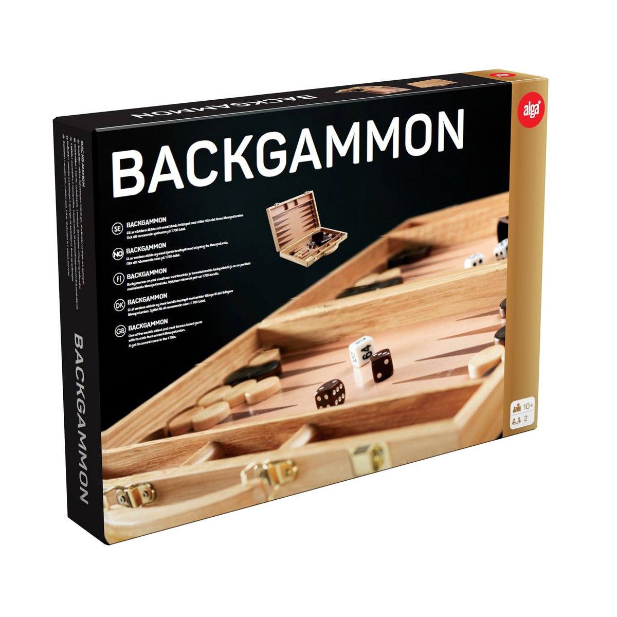 Backgammon fra Alga